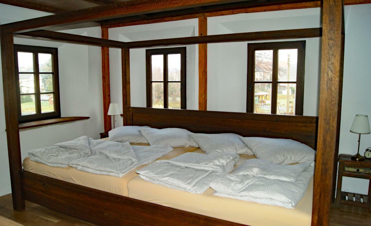 Ferienwohnung Laternenstube Mit Familienbett - Rittergut Leppersdorf Exterior photo